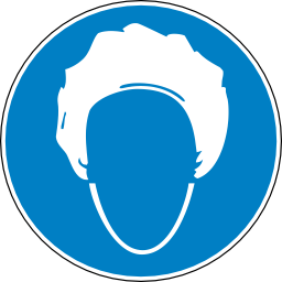 Download free blue round pictogram obligation bonnet icon